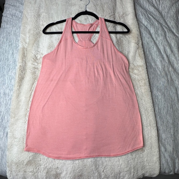 Lululemon Tank Top Coral Size 6 Womens Women's Shirt Pink Peach Yoga Active Gym - Picture 4 of 7